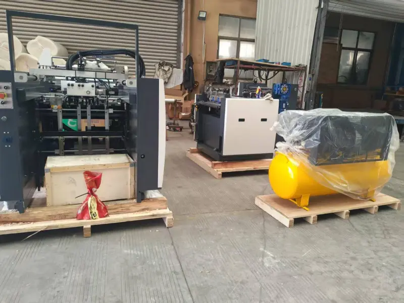 Noua mașină automată de laminare cu pre-acoperire Star YFMA-760 va fi livrată în curând unui client din Arabia Saudită.